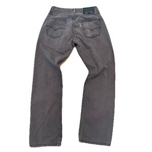 Levi's 514 Straight Fit Gray Jeans W29 L30 – White Tab Denim